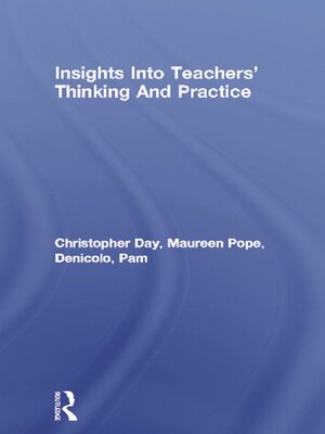 cover image of Insights Into Teachers' Thinking and Practice